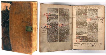 [INCUNABLE]. JORDAN [DE QUEDLINBOURG]
HERMITE...