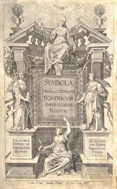 GILLES SADELER.
Symbola Diuina & Humana Pontificvm,...