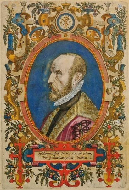ORTELIUS ABRAHAM ORTEL DIT.
Son portrait...