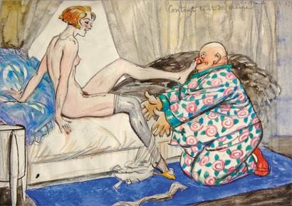 PAVIS GEORGES.
Recueil de 25 dessins originaux...