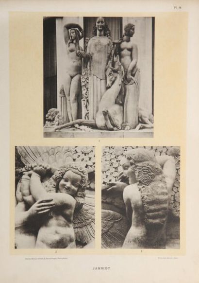 RAPIN, HENRI.
Sculpture décorative moderne...