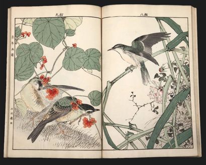 RECUEIL D'ESTAMPES JAPONAISES. 4 fascicules...