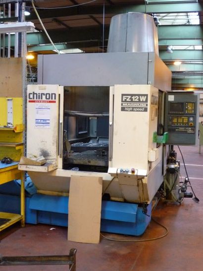 2 Centres d'usinage CHIRON FZ12W MAGNUM HIGH...