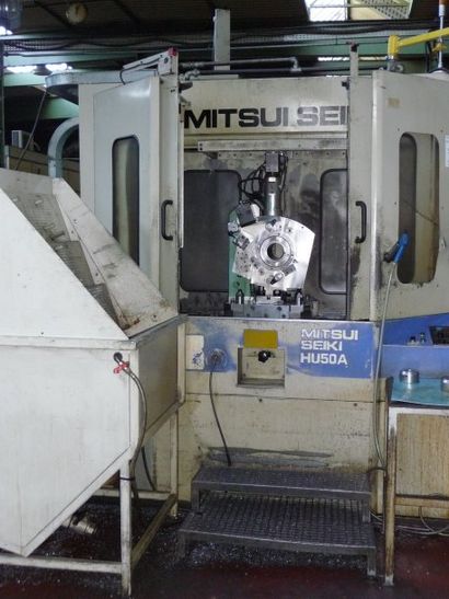 1 Centre d'usinage MITSUI SEIKI HU 50A cartérisé...