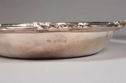 Paire de légumiers couverts en argent (925...