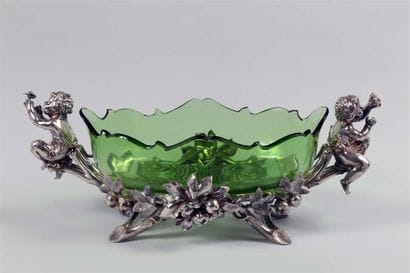 CHRISTOFLE.
Coupe formant surtout de table...