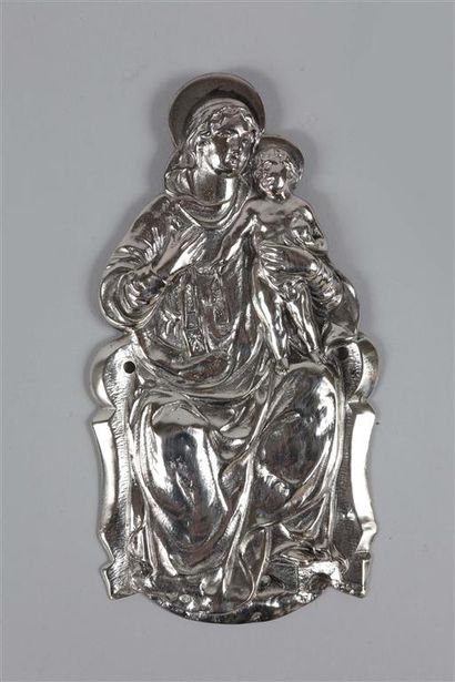 Élément d'applique en argent * représentant...