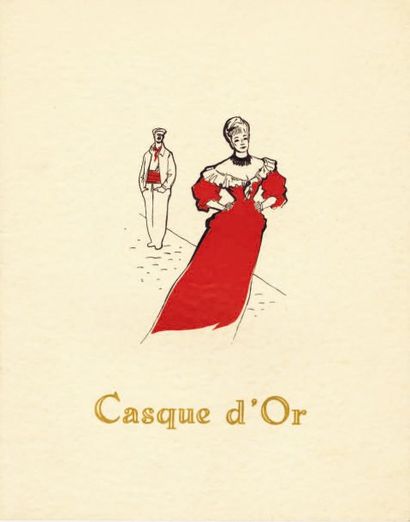 CASQUE D'OR. Jacques Becker. 1952. Manuel...
