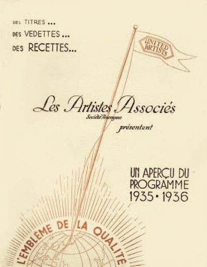 CATALOGUE LES ARTISTES ASSOCIES 1935-1936....