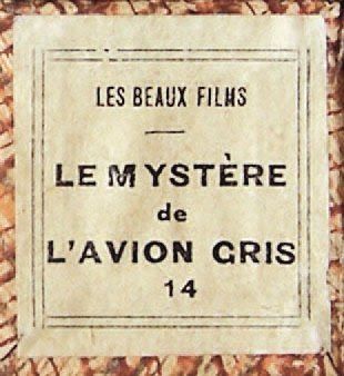 LE MYSTERE DE L'AVION GRIS (L'ILE NOIRE)....