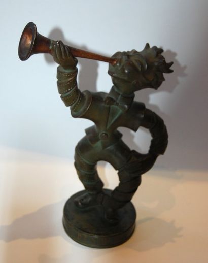 R. Lecoq.
Sculpture en bronze ; 