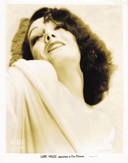 LUPE VELEZ. 2 épreuves gélatino-argentiques...
