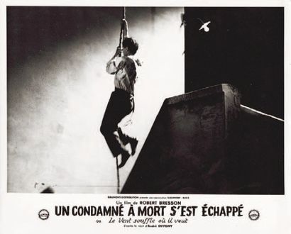 UN CONDAMNE A MORT S'EST ECHAPPE. 8 photographies...