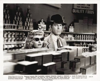 ASSURANCE SUR LA MORT / DOUBLE INDEMNITY....