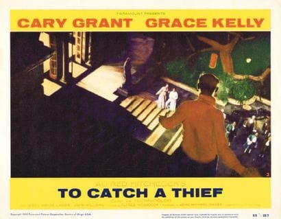 LA MAIN AU COLLET / TO CATCH A THIEF. 8 lobby...