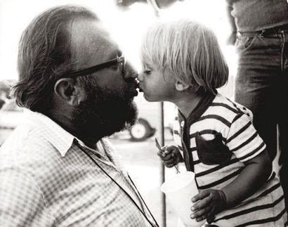 SERGIO LEONE. 2 épreuves gélatino-argentiques...