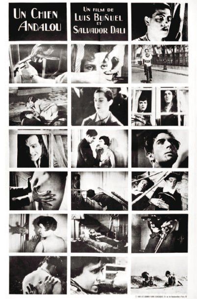 UN CHIEN ANDALOU. Luis Buñuel et Salvador...