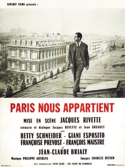 PARIS NOUS APPARTIENT. Jacques Rivette. 1959....