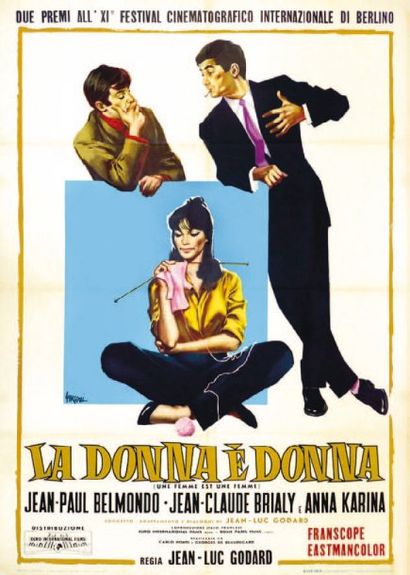 LA DONNA E DONNA / UNE FEMME EST UNE FEMME....
