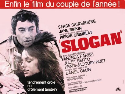 SLOGAN. Pierre Grimblat. 1968. Non signée....