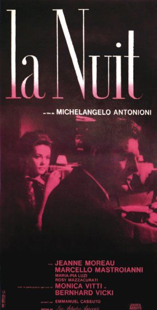 LA NUIT / LA NOTTE. Michelangelo Antonioni....