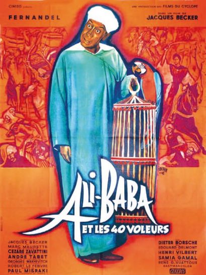 ALI BABA ET LES 40 VOLEURS. Jacques Becker....
