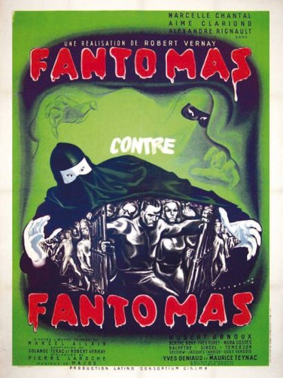 FANTOMAS CONTRE FANTOMAS. Robert Vernay....