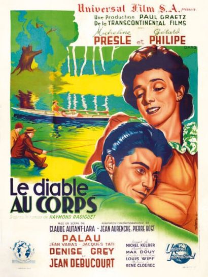 LE DIABLE AU CORPS. Claude Autant-Lara. 1946....
