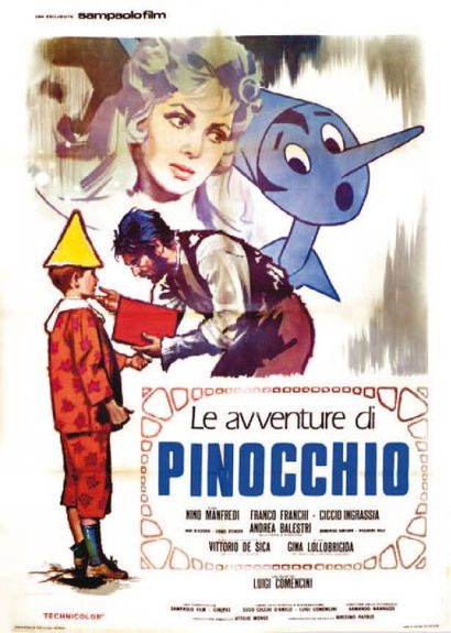LE AVVENTURE DI PINOCCHIO. Luigi Comencini....
