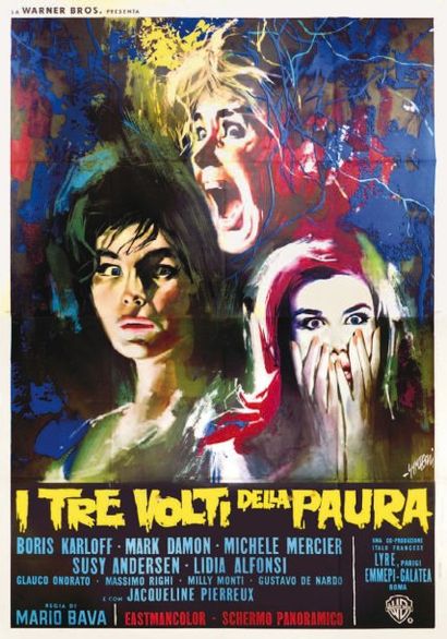 I TRE VOLTI DELLA PAURA. Mario Bava. 1963....
