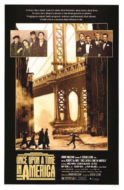 ONCE UPON A TIME IN AMERICA. Sergio Leone....