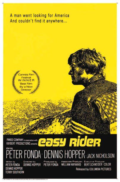 EASY RIDER. Dennis Hopper. 1969. Non signée....