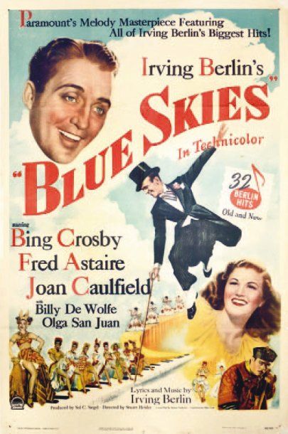 BLUE SKIES. Stuart Heisler. 1946. Non signée....