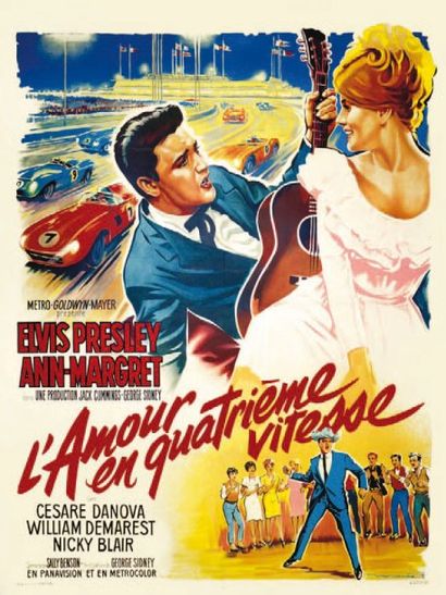 L'AMOUR EN QUATRIEME VITESSE / VIVA LAS VEGAS....
