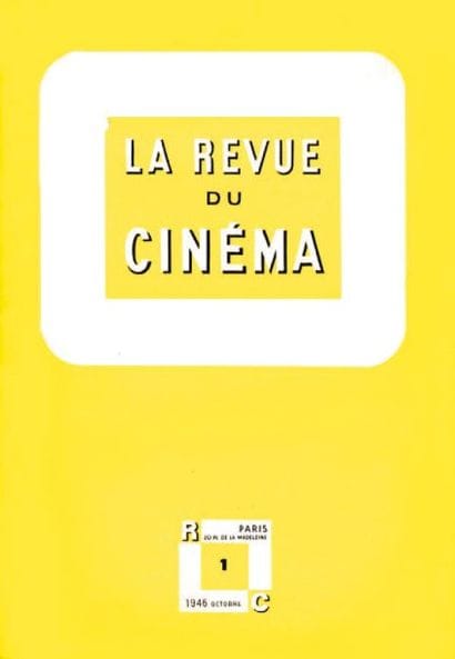 LA REVUE DU CINEMA. N°1 à 20 (Octobre 1946...