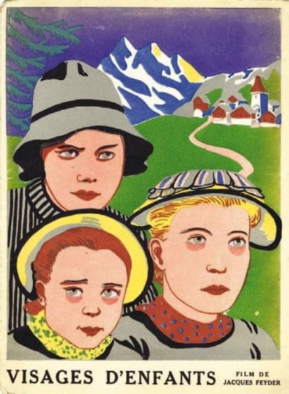 VISAGES D'ENFANTS. Jacques Feyder. 1925....
