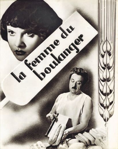 LA FEMME DU BOULANGER. Marcel Pagnol. 1938....