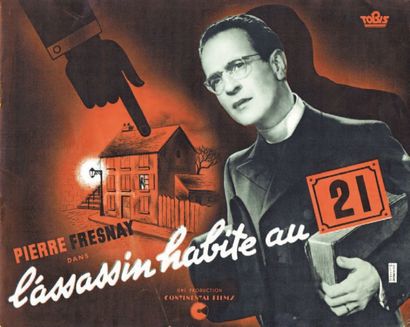 L'ASSASSIN HABITE AU 21. Henri-Georges Clouzot....