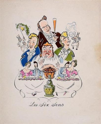 ENSEMBLE DE 9 GRAVURES.
SOUPAULT Ralph. 
7...