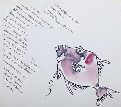 ENSEMBLE DE DESSINS PRÉPARATOIRES ET RECETTES...