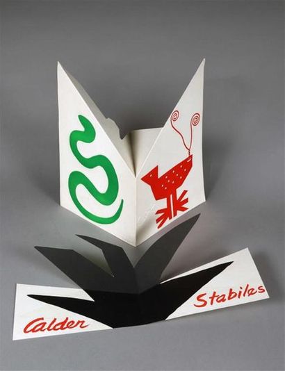CALDER (Alexandre) (1898-1976). Ensemble...