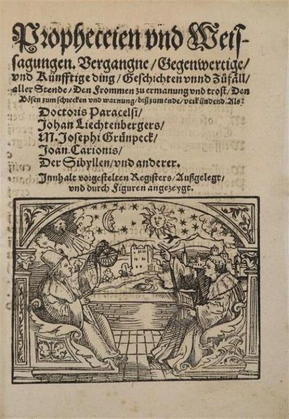 [Livre illustré du XVIe siècle]. PARACELSE...