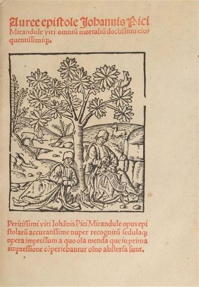 [Post-incunable]. PIC DE LA MIRANDOLE (Jean)....