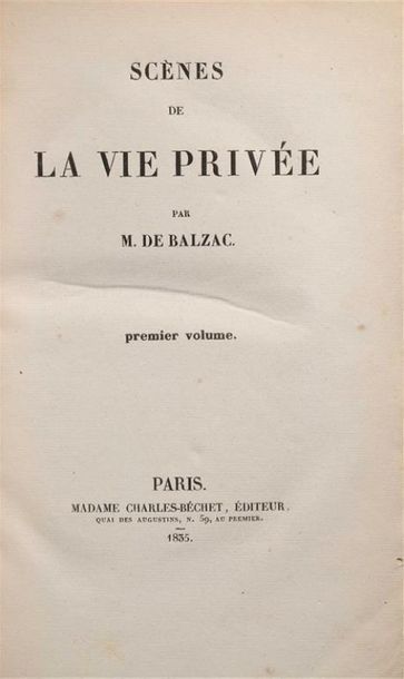 ERRATUM : RARE PREMIERE VERSION DE LA COMEDIE...