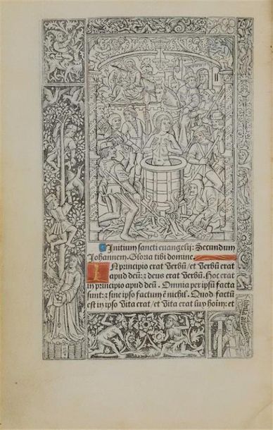 [Post-incunable]. [HEURES (Rome). 1502]....