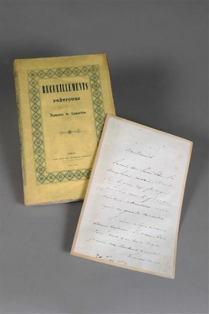 LAMARTINE (Alphonse de). Recueillements poétiques....