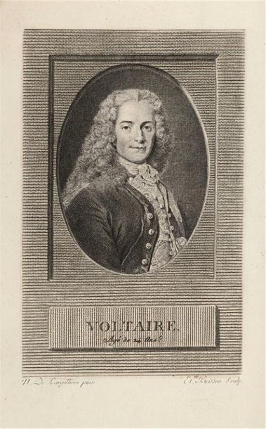 VOLTAIRE. OEuvres complètes. [Kehl], De l'imprimerie...