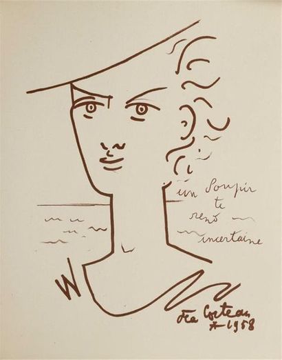 * COCTEAU. VALÉRY (Paul). Douze poèmes inédits...