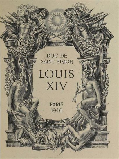 * DECARIS. SAINT-SIMON (Duc de). Louis XIV....