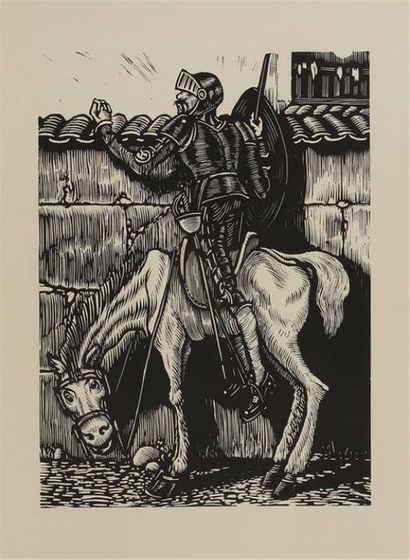 * JOU. CERVANTÈS (Miguel de). Don Quichotte...